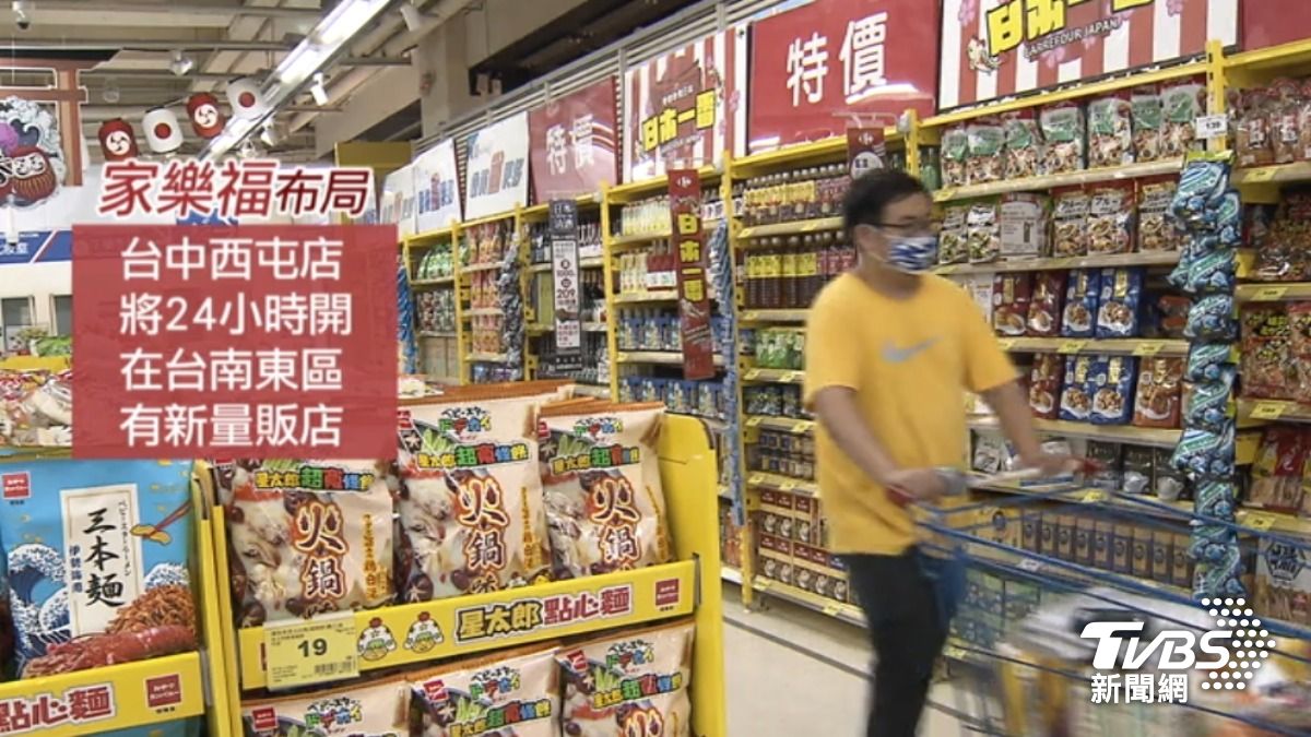 家樂福有新拓點布局。(圖/TVBS)