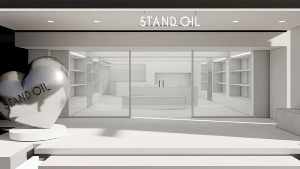 STAND OIL台灣首間旗艦店開幕。（圖／翻攝自＠standoil.taiwan ig）