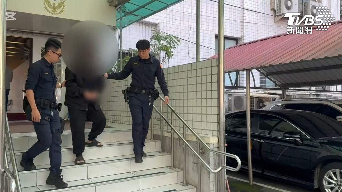 方姓男子持毒被移送法辦。（圖／TVBS）