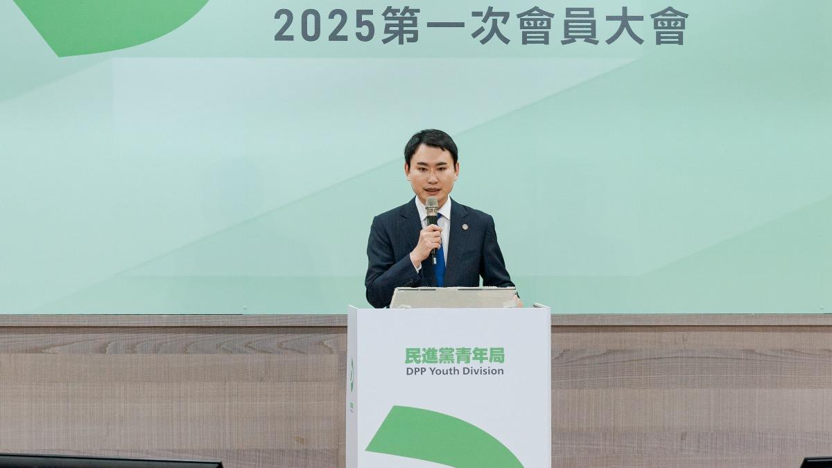 陳冠廷表示,青年局將持續扮演橋樑角色。(圖/民進黨提供)