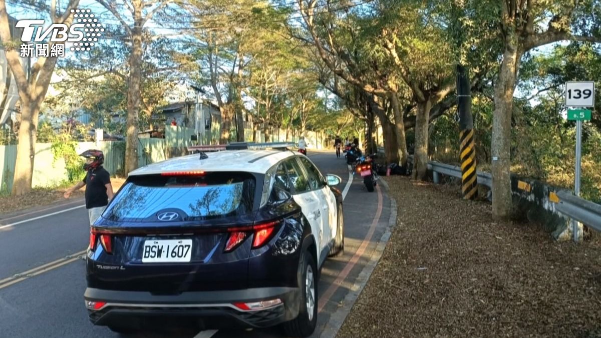 廖姓男子經送醫救護後意識恢復清楚，沒有生命危險。(圖／TVBS)