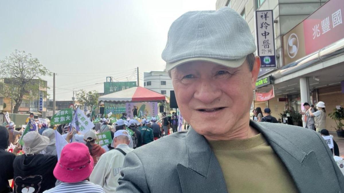 陳慕義向來政治立場明確。(圖/翻攝自陳慕義臉書)