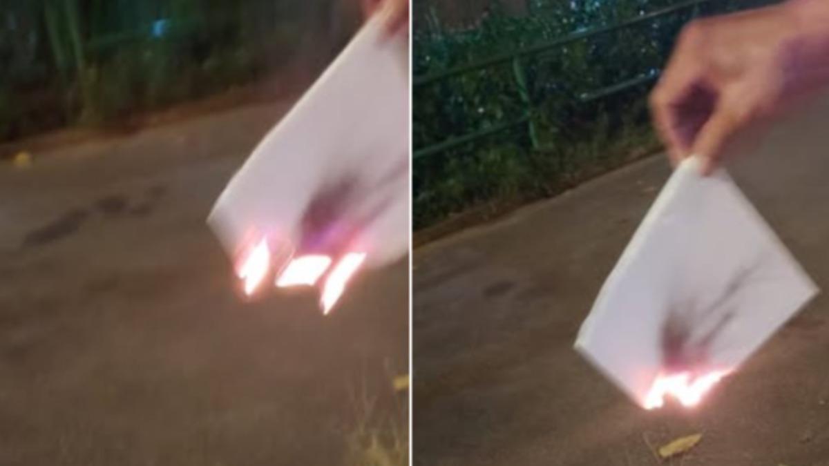 居民將實測結果分享到臉書,但並未獲得政府重視。(圖/翻攝自宏福苑居民交流群組臉書)