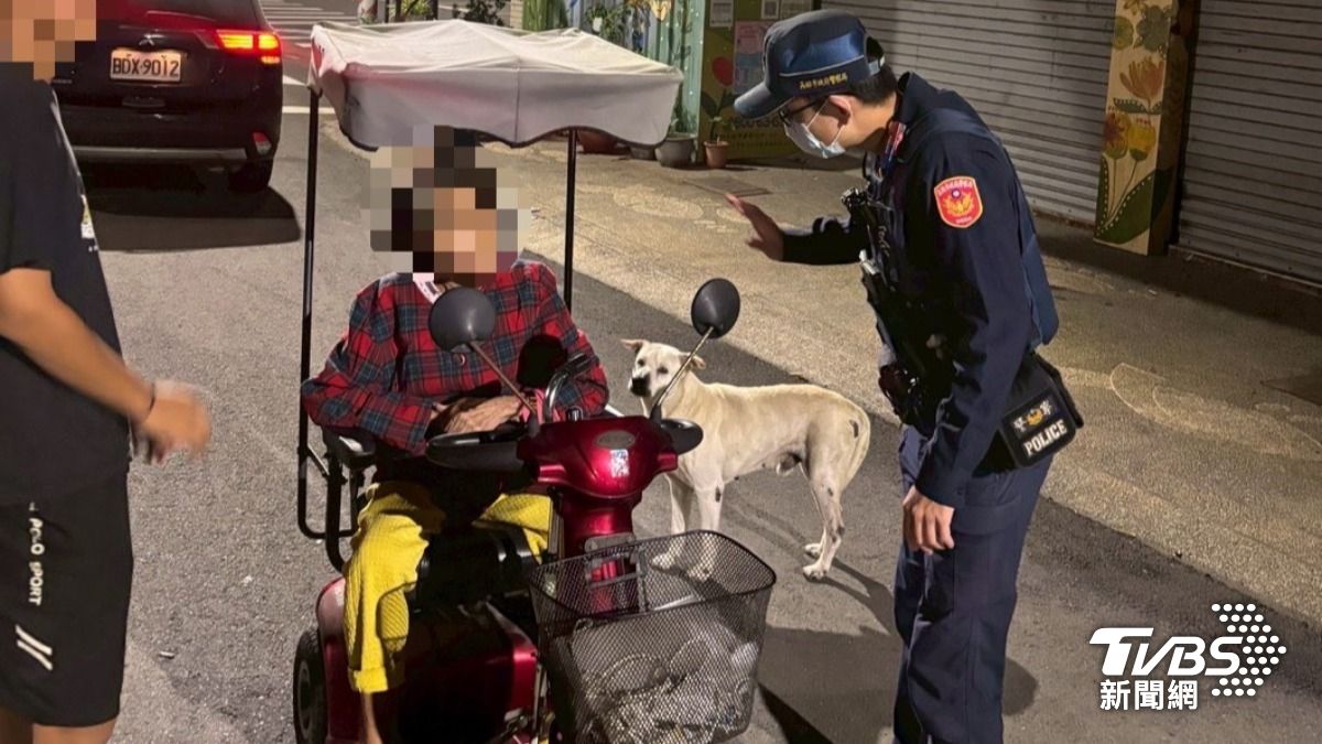 不愧是阿嬤養的!高雄嬤寒夜迷路 「聰明毛孫」帶警伯伯找家