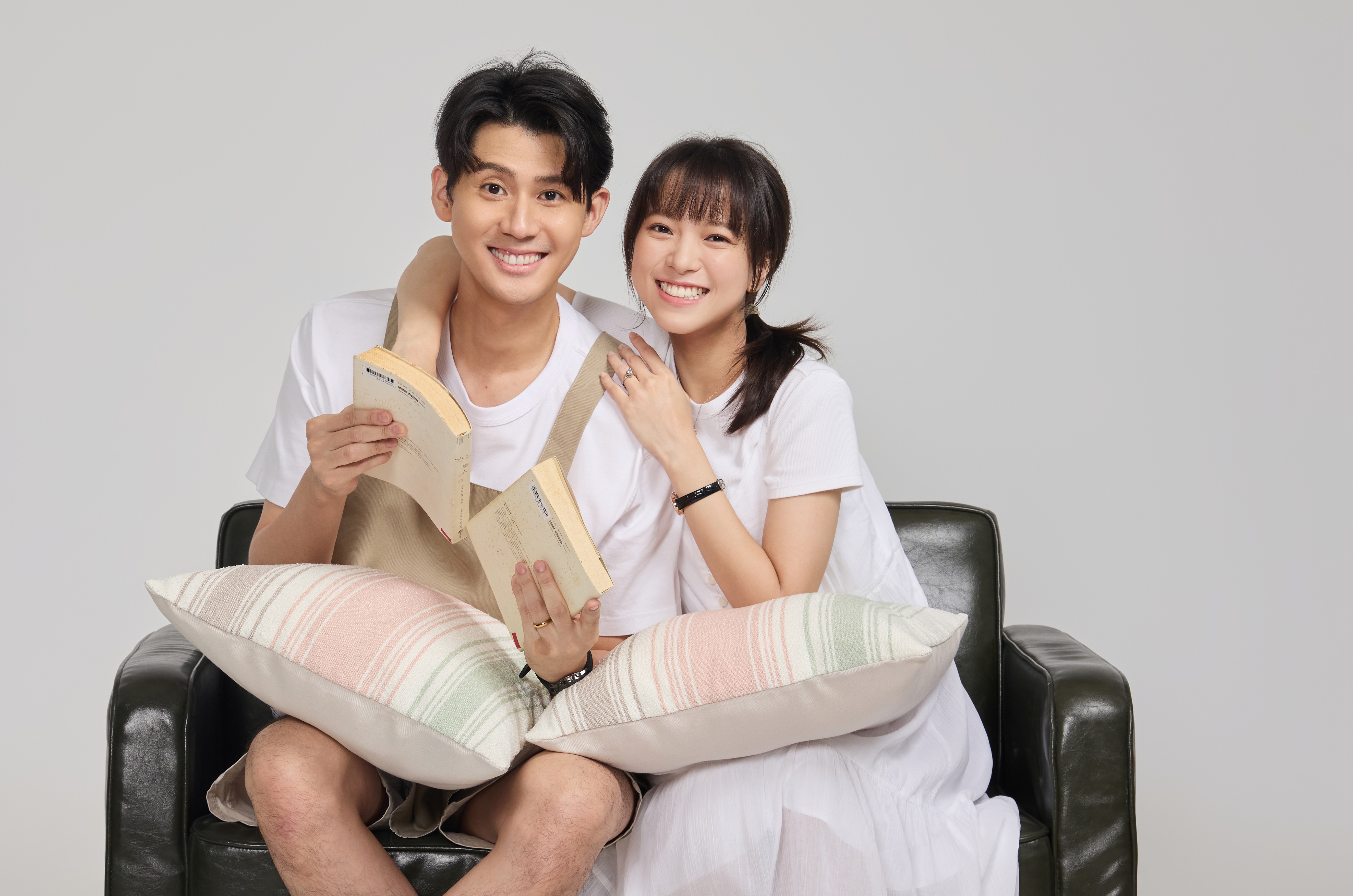 李玉璽(左)、項婕如演出結婚5年的夫妻。(圖/艾彼新創股份有限公司提供)