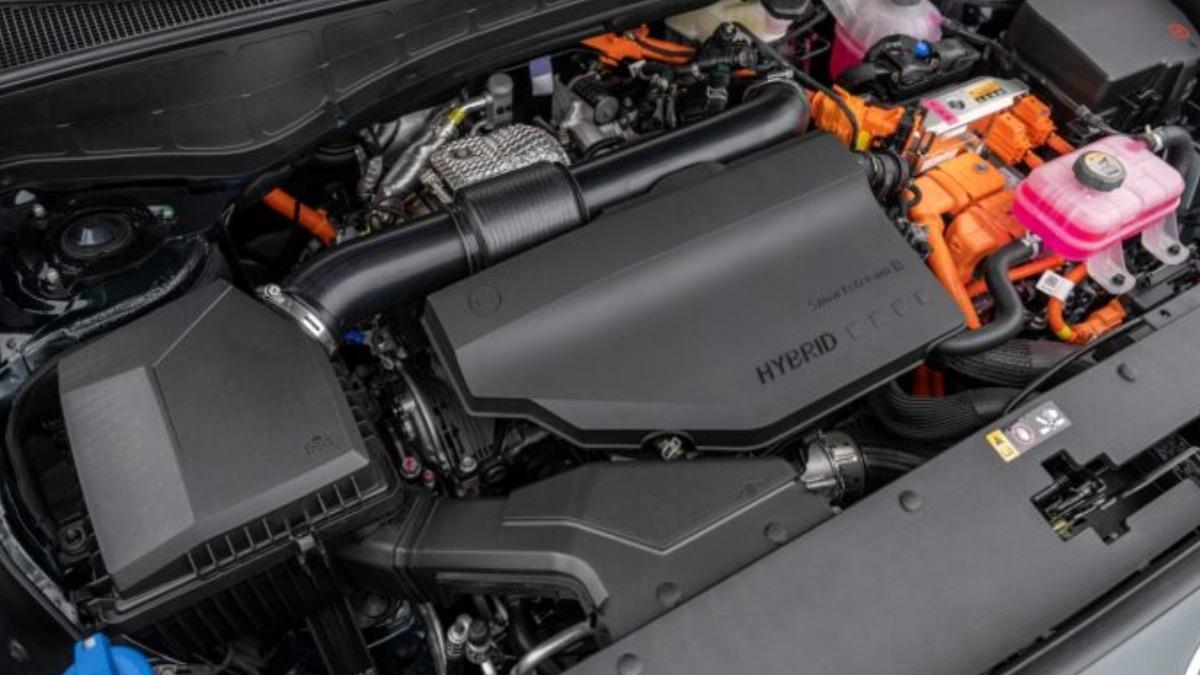 2.5升渦輪油電動力的綜效輸出高達329匹、46.9公斤米。(圖/Hyundai提供)