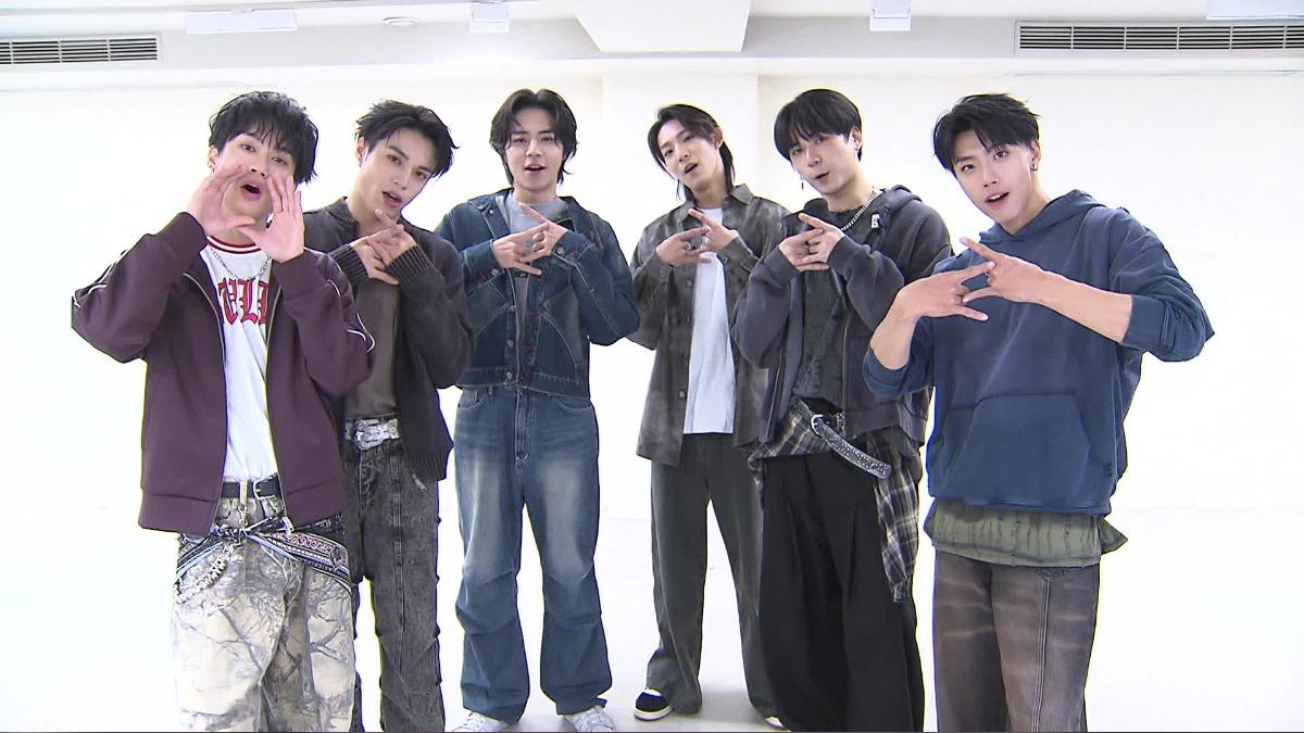 TVBS探班男團Ozone練舞過程。（圖／TVBS）