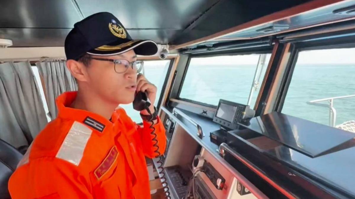 海巡署全程掌握中國海警動態,迅速調派巡防艇成功驅離。(圖/海巡署金馬澎分署提供)