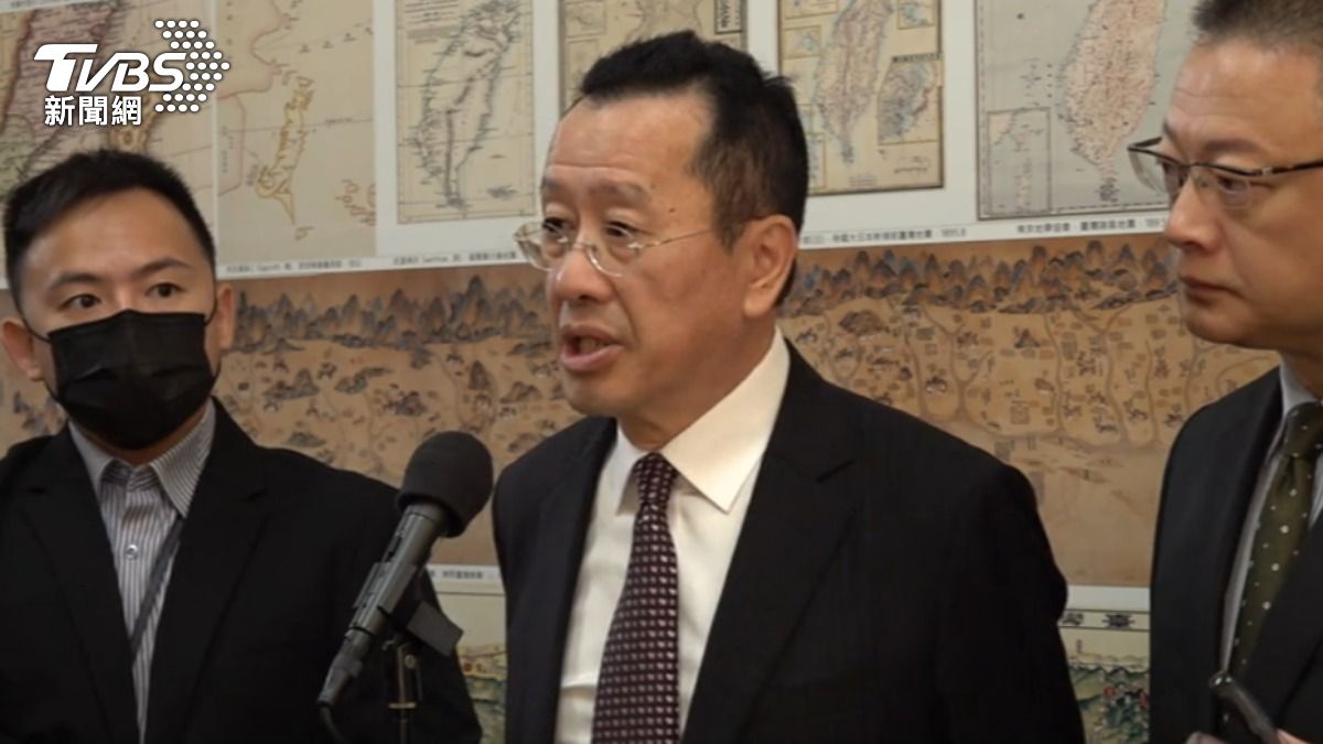 五角大廈密件指美國無力保台，國防部長顧立雄表示，不清楚內容，但維繫印太和平符合美國核心利益。(圖/TVBS)
