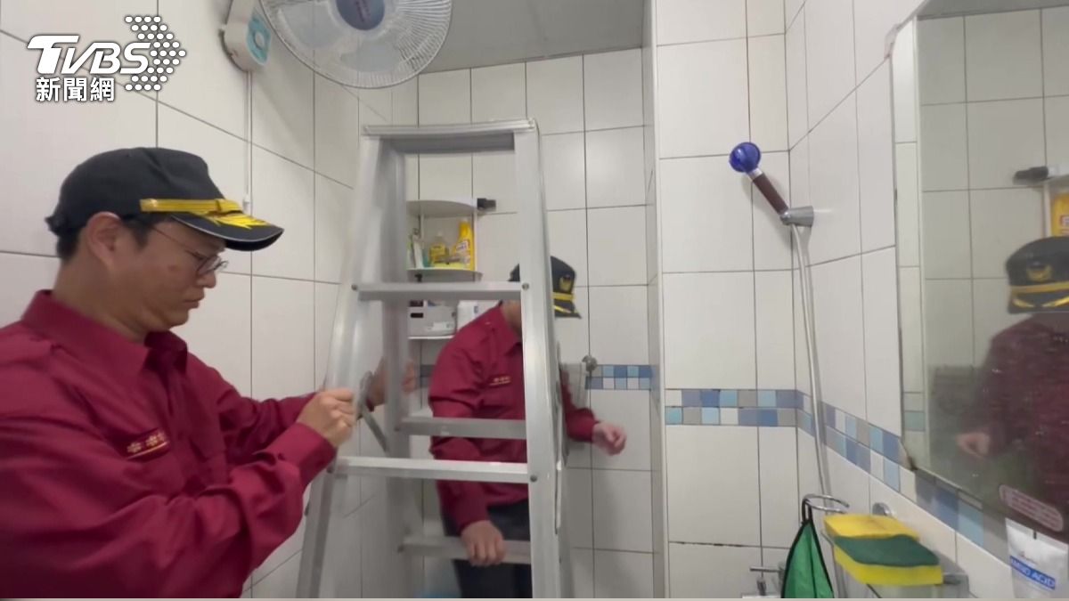 宿舍一氧化碳危機！彰化消防突襲檢查。(圖／TVBS)