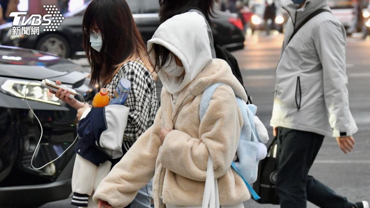 首波大陸冷氣團報到!苗栗以北恐下探10°C 北部短暫雨增多