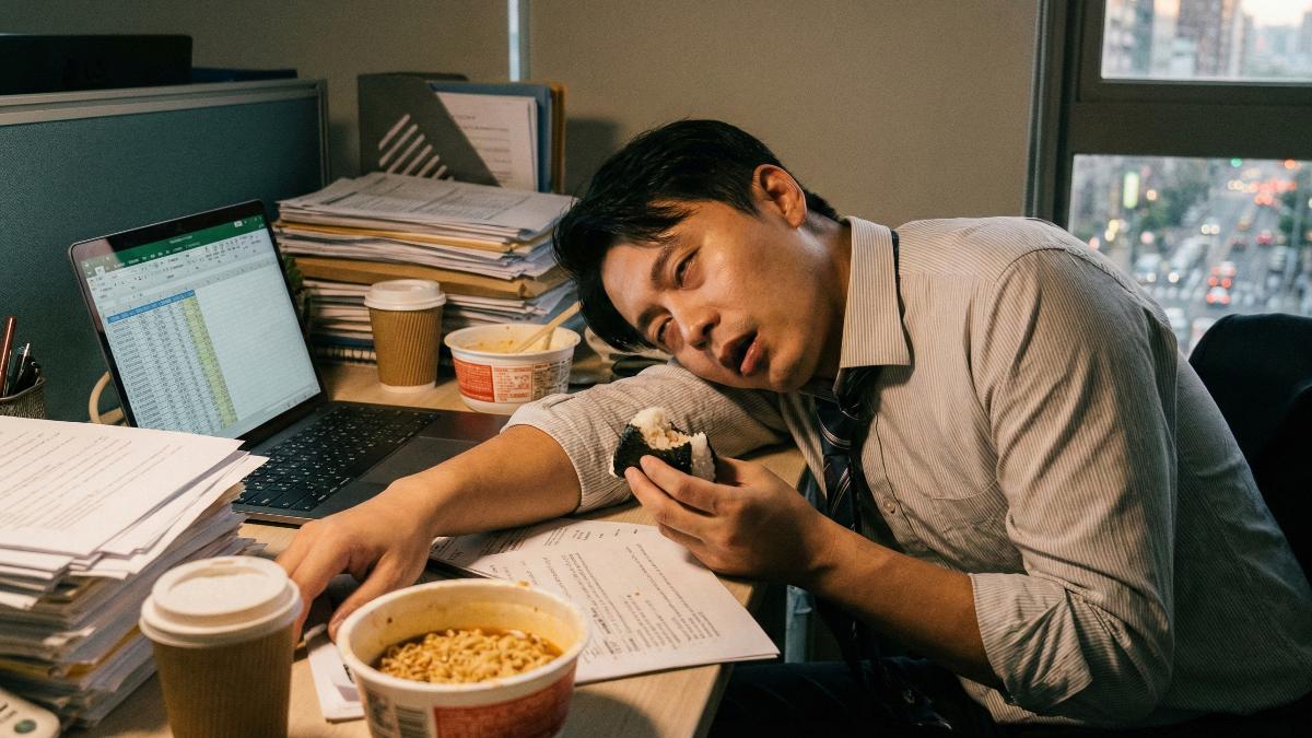 上班族「暈碳」飯後就想睡 醫幫澄清不是偷懶:冬天更慘