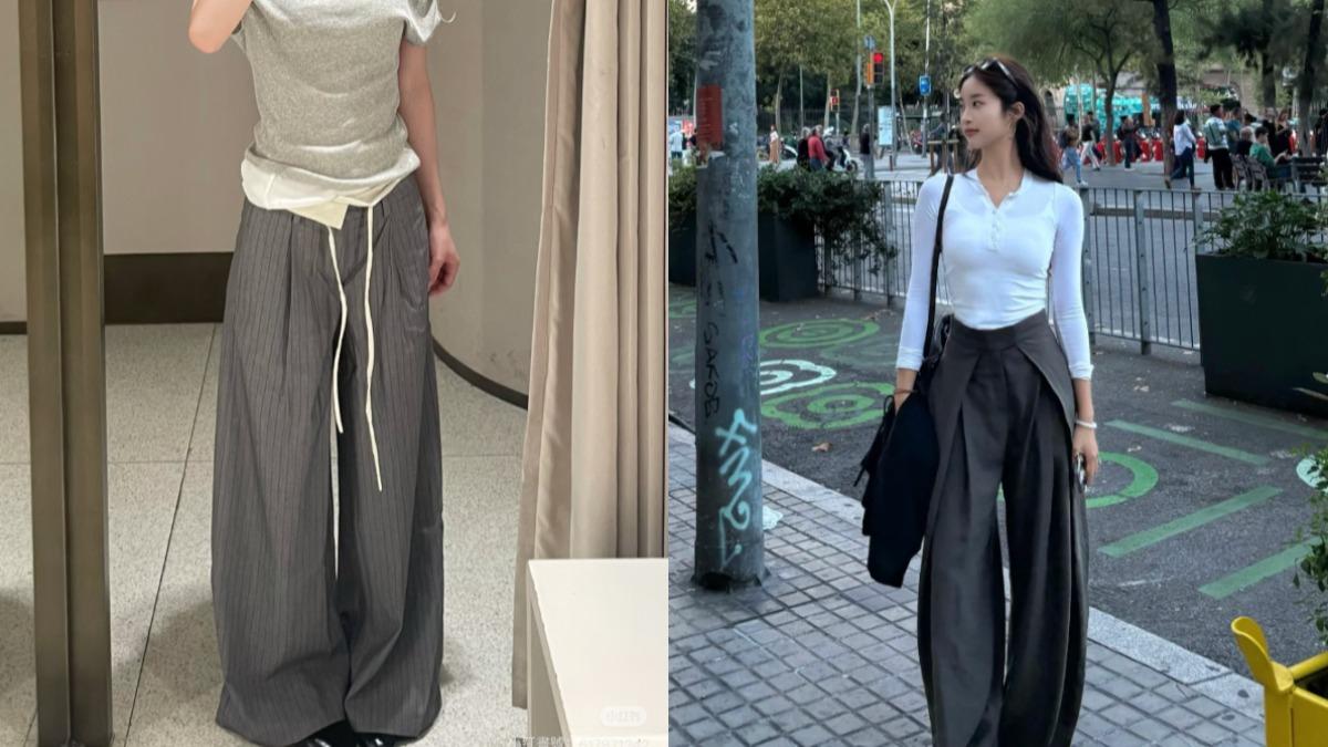 網紅級單品再現!ZARA打褶寬褲爆紅 「1設計」穿上超顯瘦