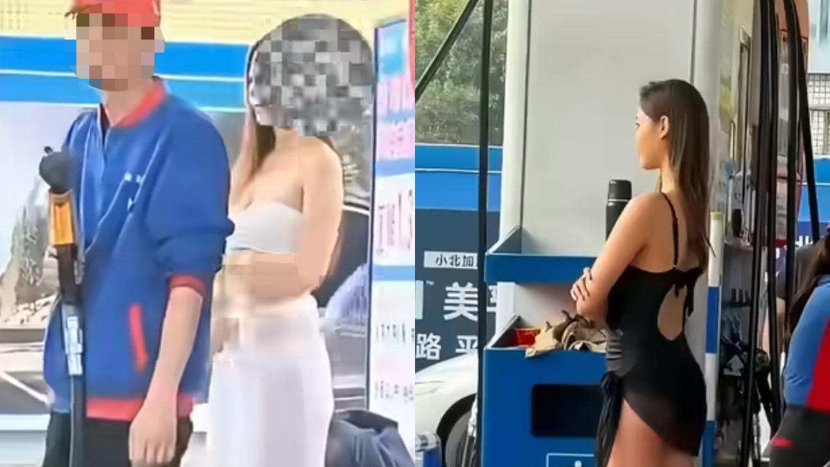 陸加油站雙12「邀模特穿比基尼站台」被驅離!網怒:車展就可以