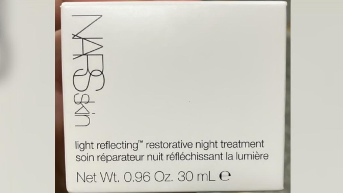 國際品牌NARS也受到蘇丹紅波及，緊急下架310罐修復霜。（圖／食藥署提供）