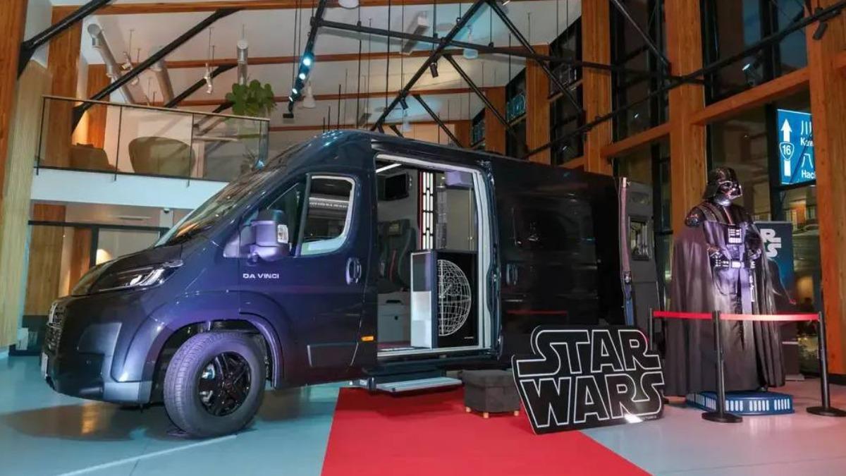 日本知名改裝廠Toy-Factory正式推出「DA VINCI 6.0 Star Wars Edition」官方授權露營車。（圖／Toy-Factory提供）
