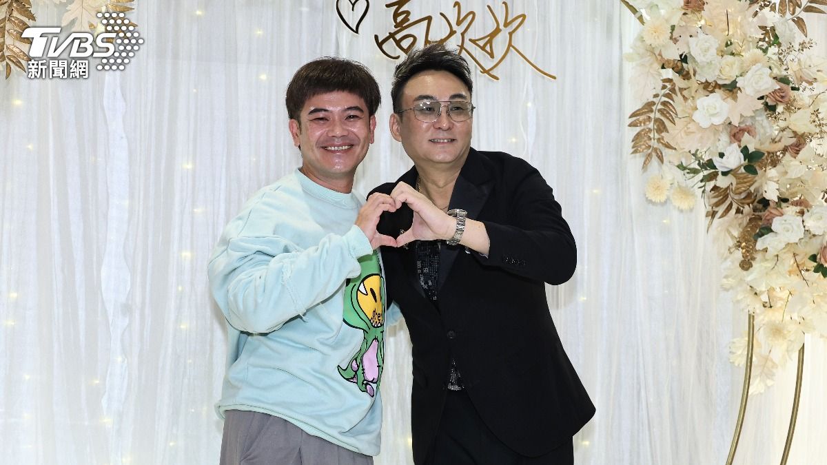 洪毛(右)生病只有馬國畢知道詳情。(圖/張哲鳴攝)
