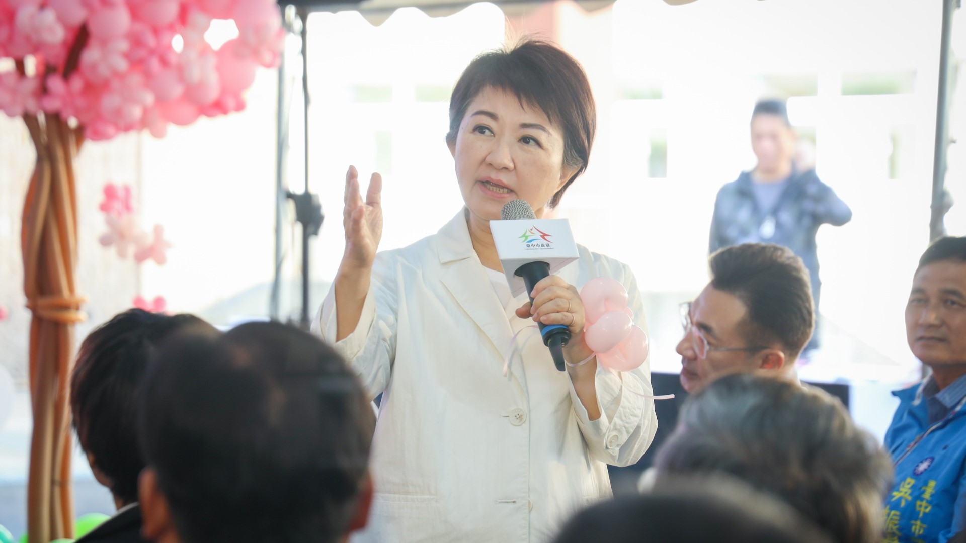 ▲盧市長說,未來將朝29行政區「區區親子館」目標前進。(圖片來源:臺中市政府社會局)