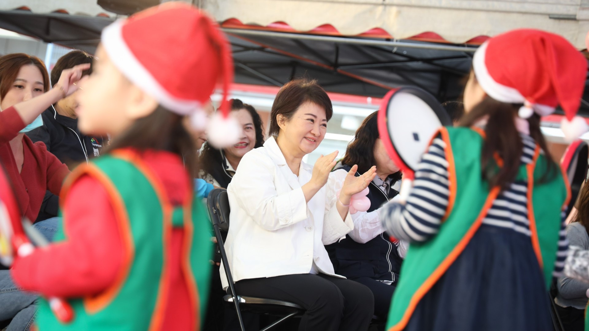 ▲盧市長出席東勢親子館開幕典禮。(圖片來源:臺中市政府社會局)