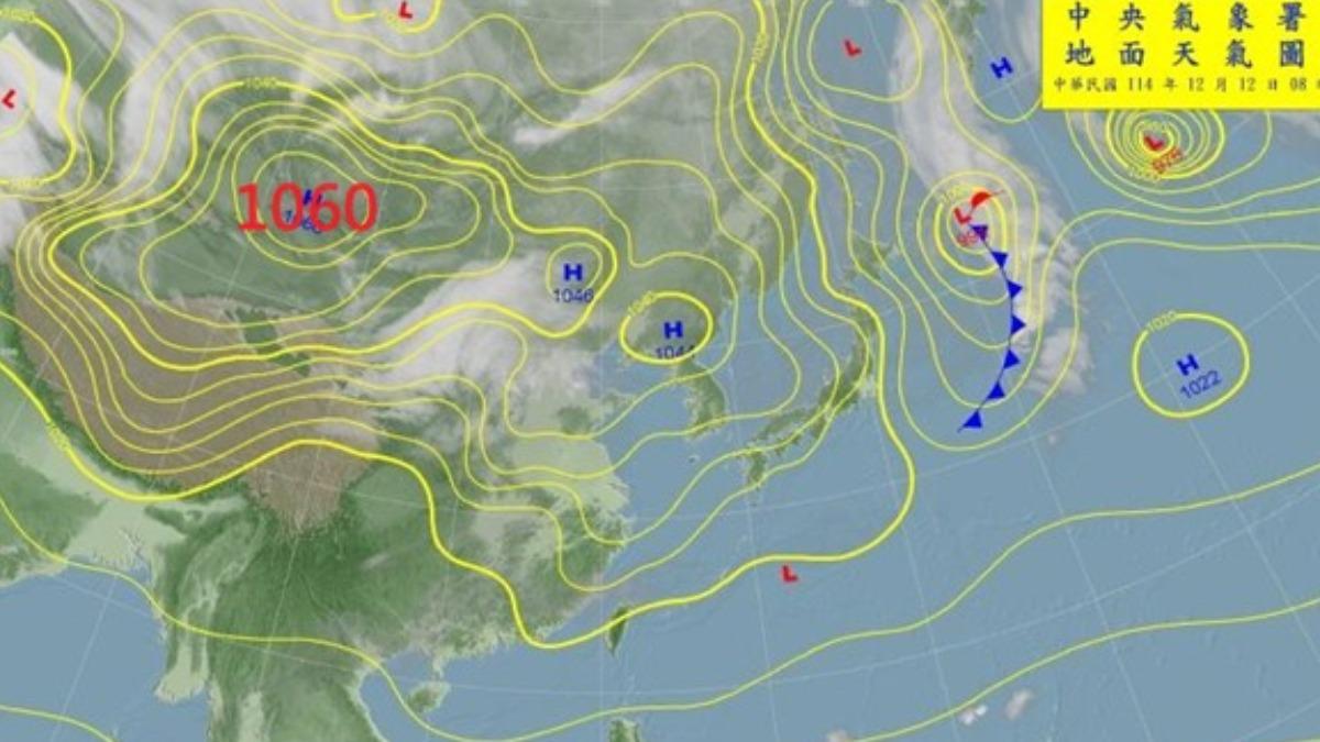 天氣/偏強冷高壓抵台僅達「冷氣團等級」 鄭明典揭關鍵原因