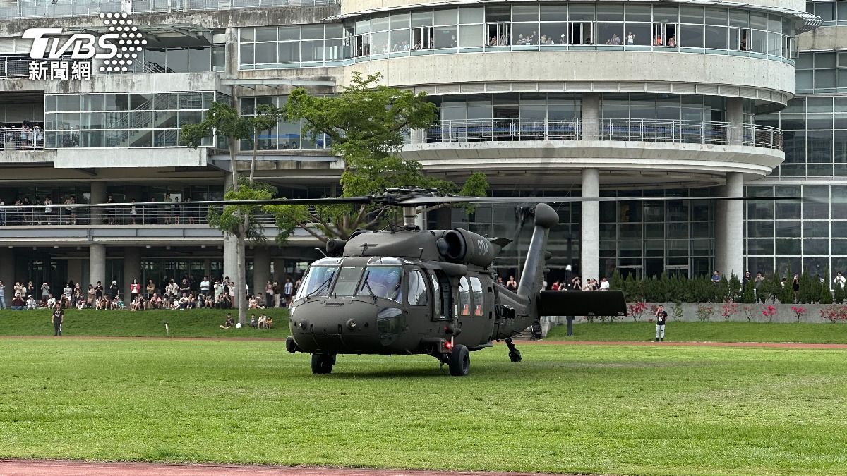 UH-60M黑鷹通用直升機。（圖／TVBS）