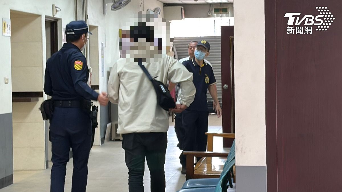 肇事柳姓司機低調表示「會面對」。(圖/陳佳宜攝)
