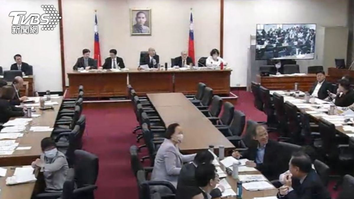 立法院長韓國瑜11日主持朝野協商。(圖/TVBS)