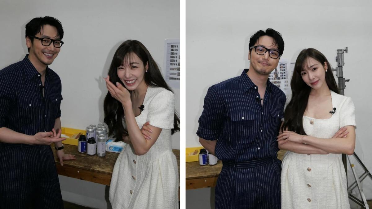 卞耀漢、Tiffany合作《逆貧大叔》因戲結緣。（圖／翻攝自IG）