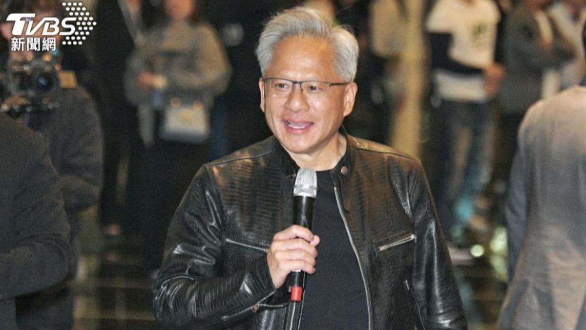 輝達執行長黃仁勳主張,華為在晶片研發上已有顯著進展。(圖/TVBS資料照)