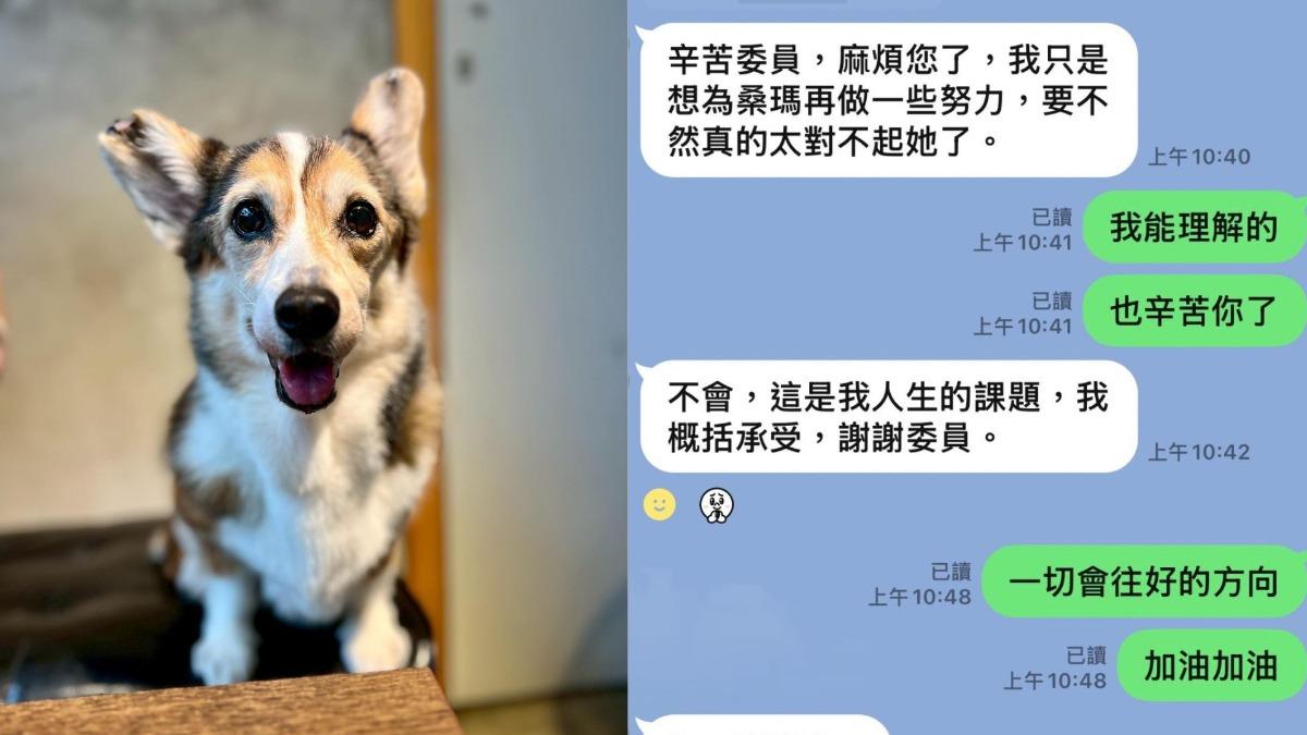 受虐柯基醫院檢查結果曝 郭昱晴:手搖飲老闆與牙醫配偶「分居」
