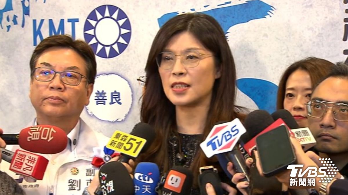 鄭麗文與劉和然（圖／TVBS資料畫面）