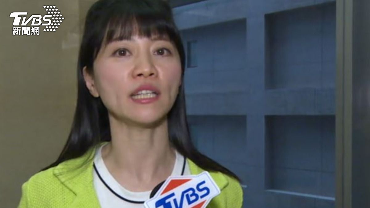 民進黨前立委高嘉瑜。(圖/TVBS)