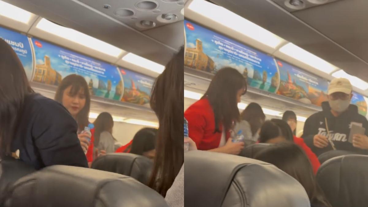 又遇行動電源起火!機艙煙霧迷漫旅客嗆咳 她嚇喊:離死亡好近