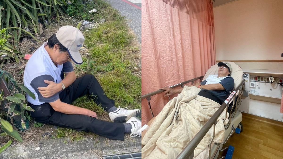李來希爆摔車「倒地不起」!痛苦躺床畫面曝 嘆:日子難過了