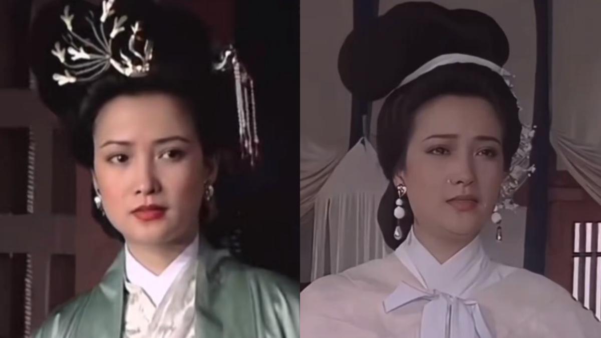 何晴被譽為古典美人。(圖/翻攝自微博)
