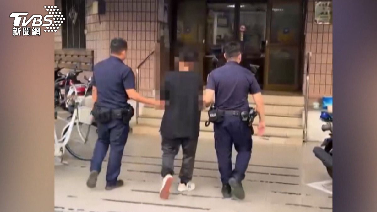 前科累累的男子依殺人未遂罪送辦,遭檢察官聲押。(圖/TVBS)