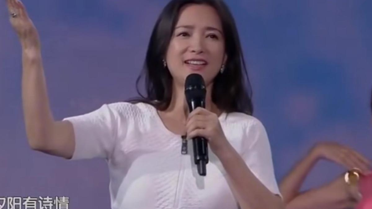 何晴11年前公開錄影。（圖／翻攝自央視）