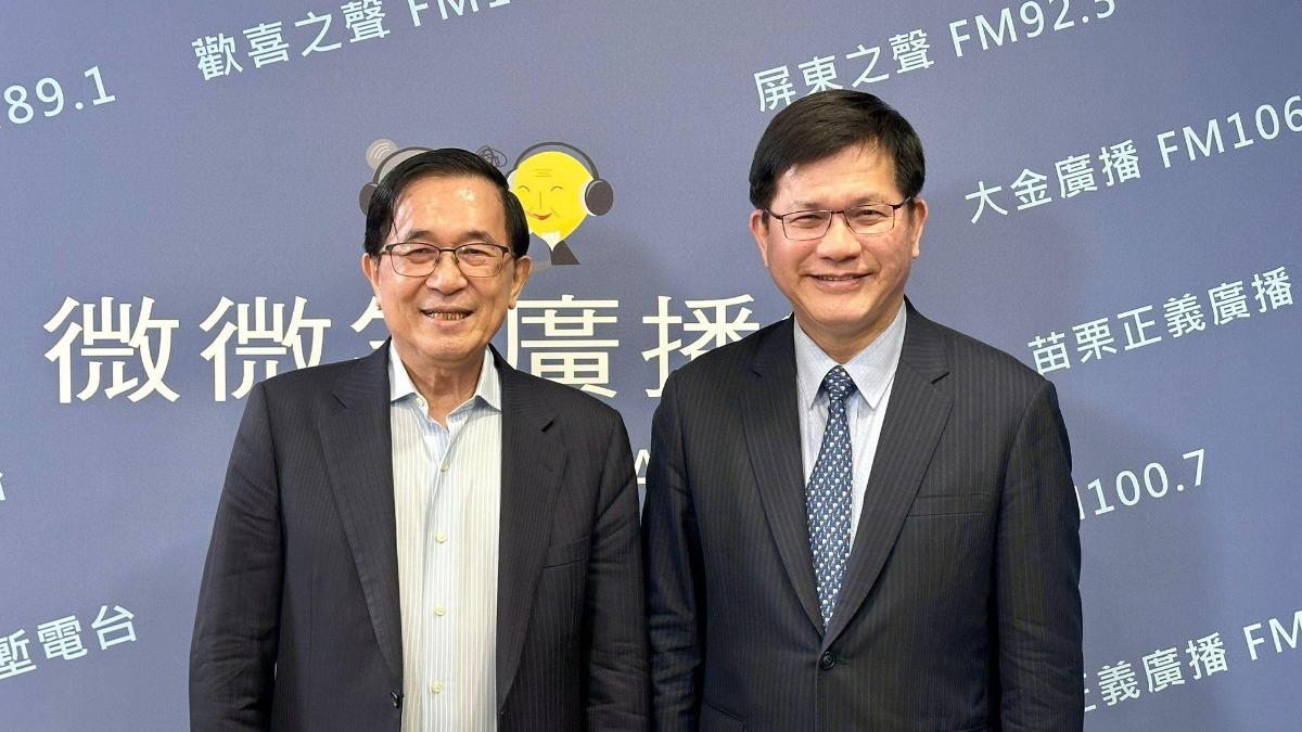 林佳龍聲援林岱樺,籲黨內給溫暖,別讓風箏斷線。(圖/林佳龍臉書)