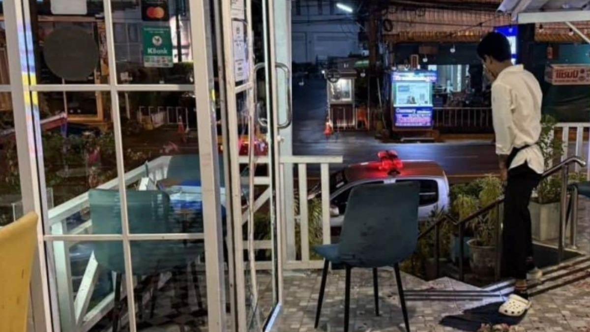 深夜餐廳內詭點頭！澳男突暴衝「撞碎玻璃門」　腿被割斷倒血泊亡