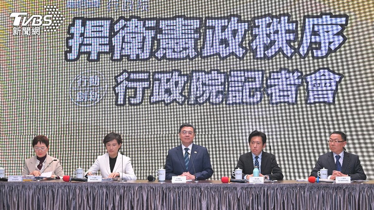 卓榮泰批《財劃法》違憲不予副署 再嗆藍白:可提不信任投票