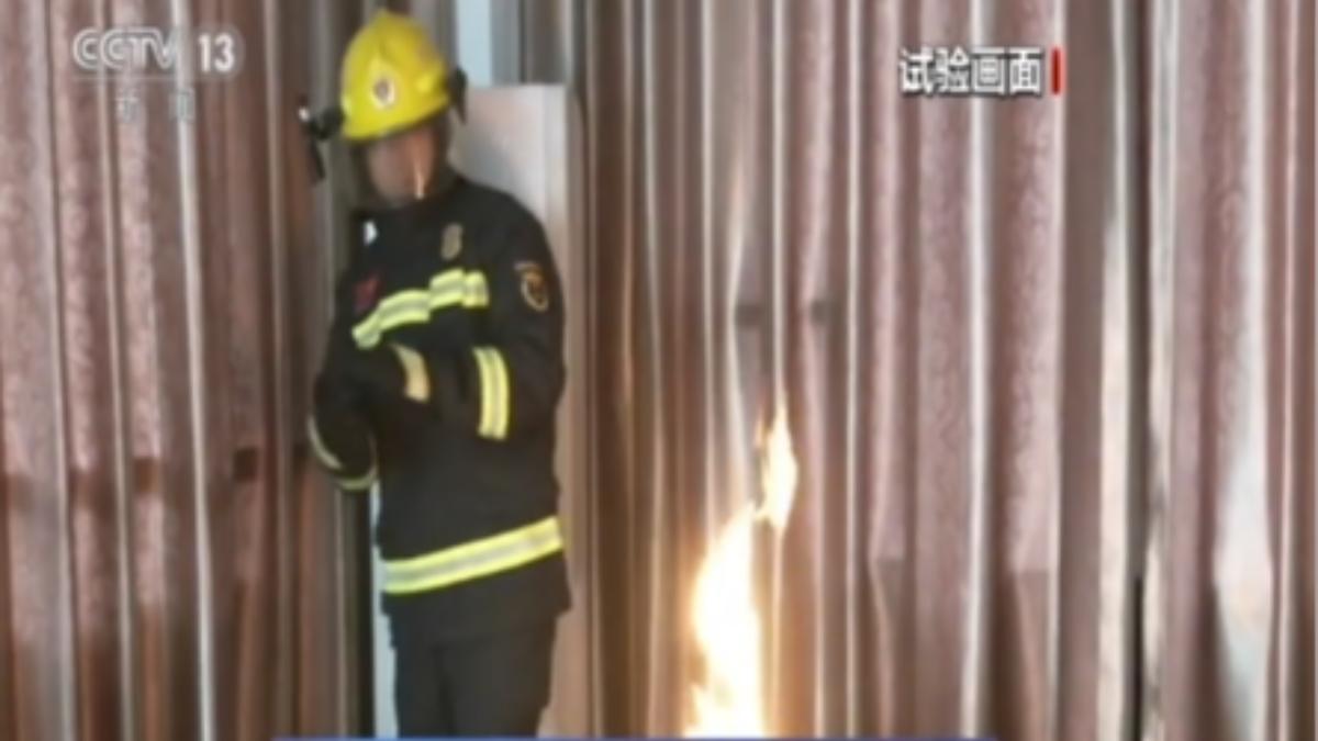 消防專家提醒，使用瓦斯罐，最好遠離高溫熱源和明火，不然很容易有爆炸風險。（圖／大陸央視）