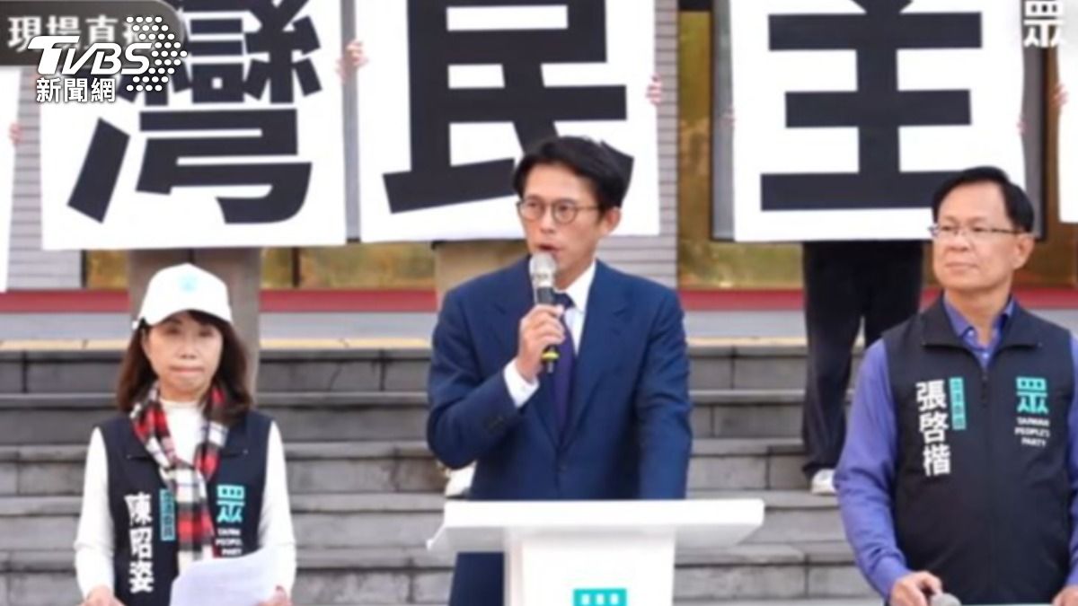 民眾黨團總召黃國昌。（圖／TVBS）