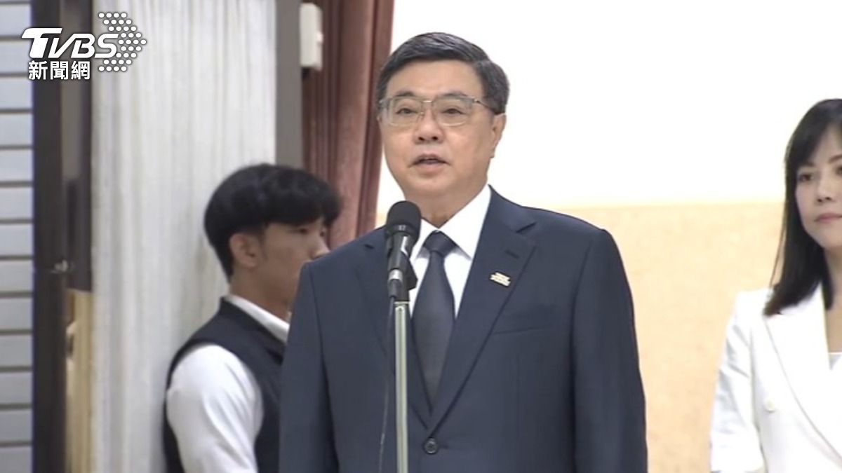 府院祭出「不副署」反制財劃法,遭在野痛批毀憲亂政。(圖/TVBS)
