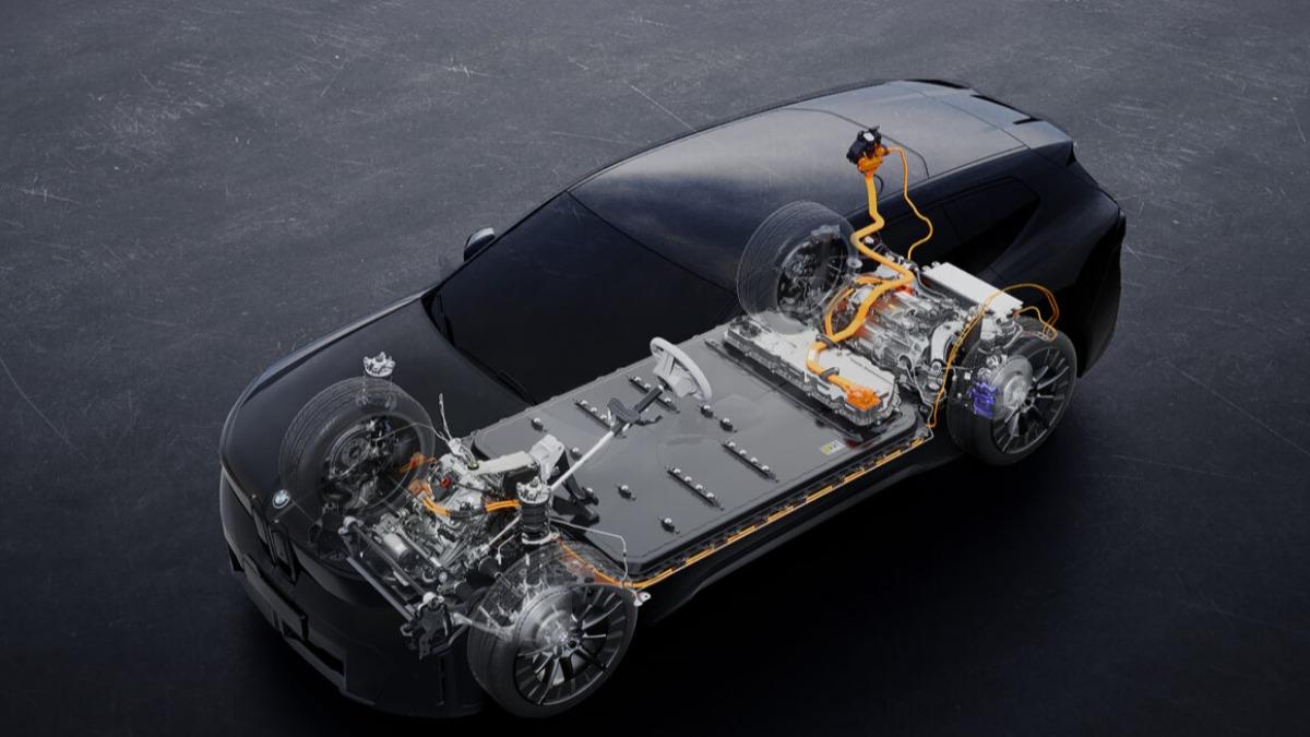 以Neue Klasse平台為基礎開發的iX3採用800V高壓動力架構。(圖/BMW提供)