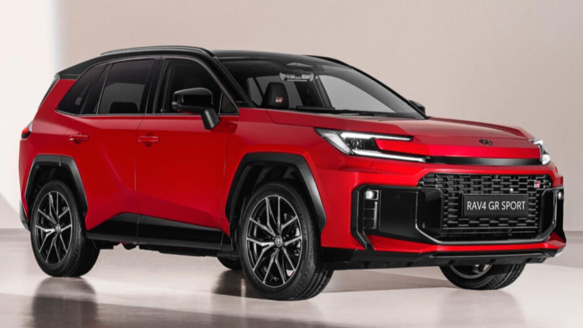 RAV4 GR Sport主打運動化個性與操控樂趣。(圖/Toyota提供)