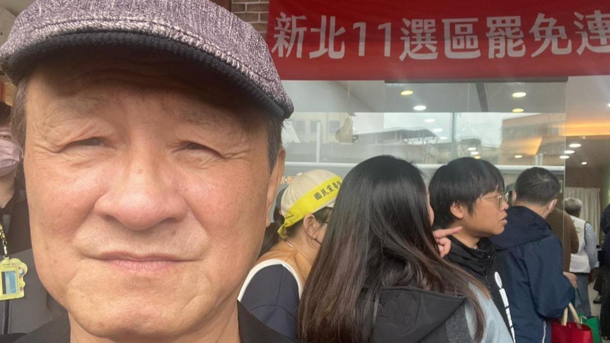 陳慕義力挺行政院長卓榮泰。(圖/翻攝自臉書)