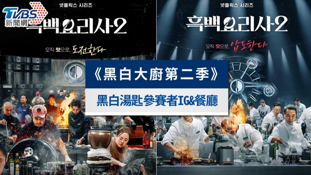 《黑白大廚第二季》線上看黑白湯匙名單39人IG&餐廳完整懶人包