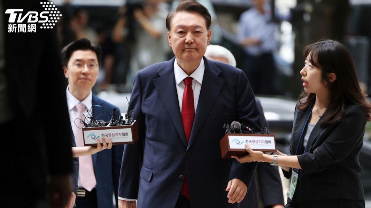 南韓前總統尹錫悅。(圖/達志影像美聯社)