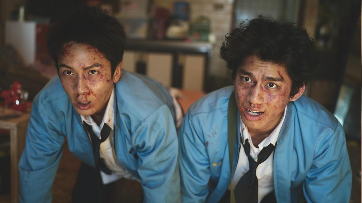 朱軒洋(右)、柯震東主演九把刀新片《功夫》。(圖/麻吉砥加提供)