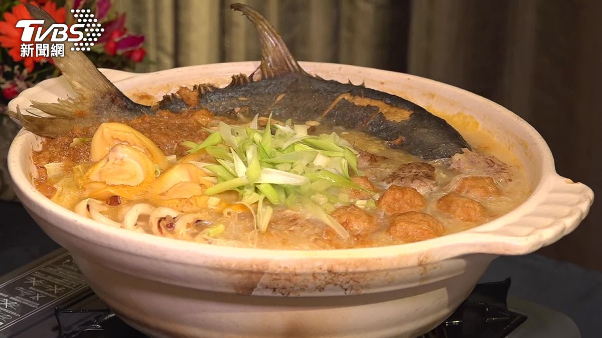 圓山飯店推出年菜，限定500組享有5菜，價格萬元有找。（圖／TVBS）